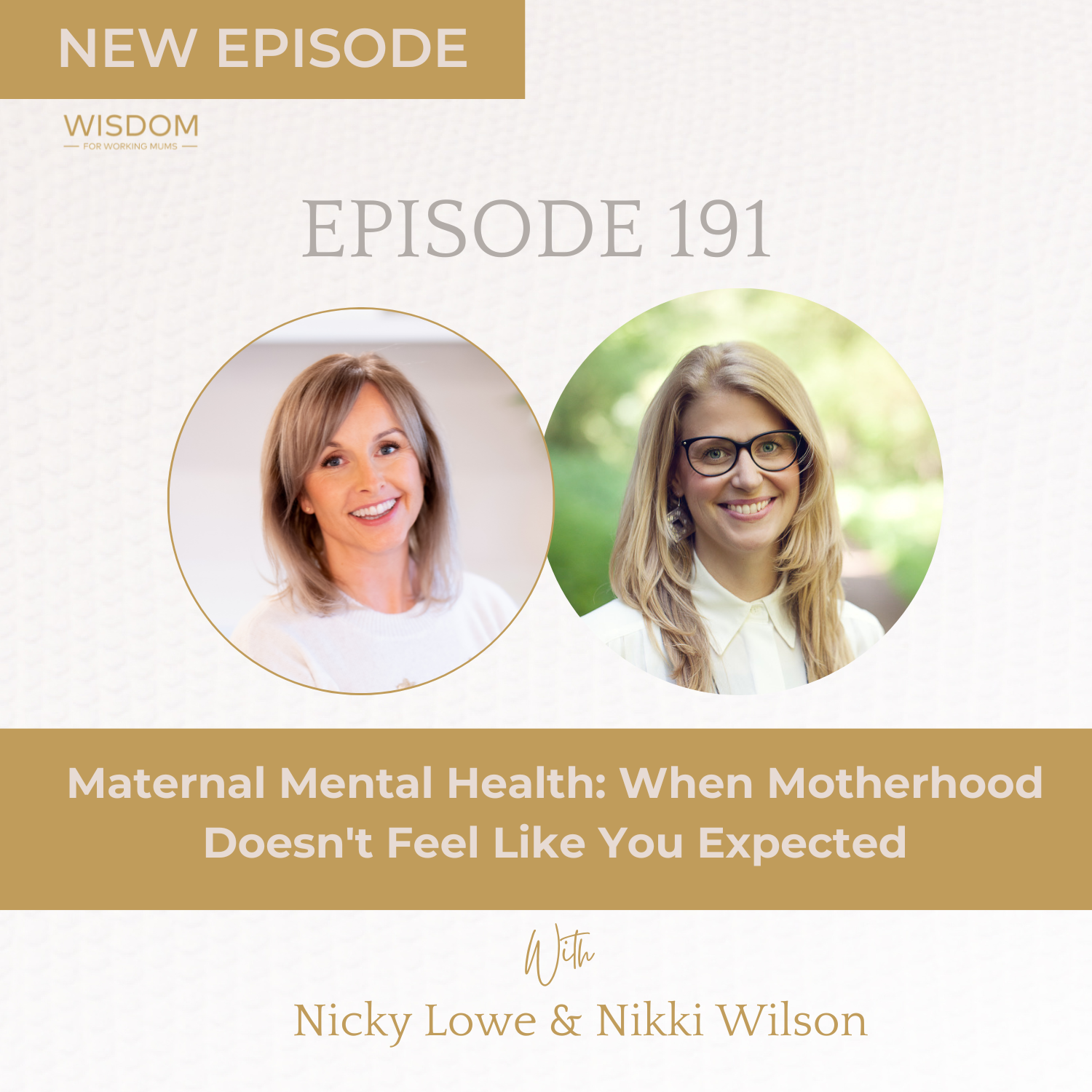 Maternal Mental Health & Working Mothers | Wisdom for Working Mums