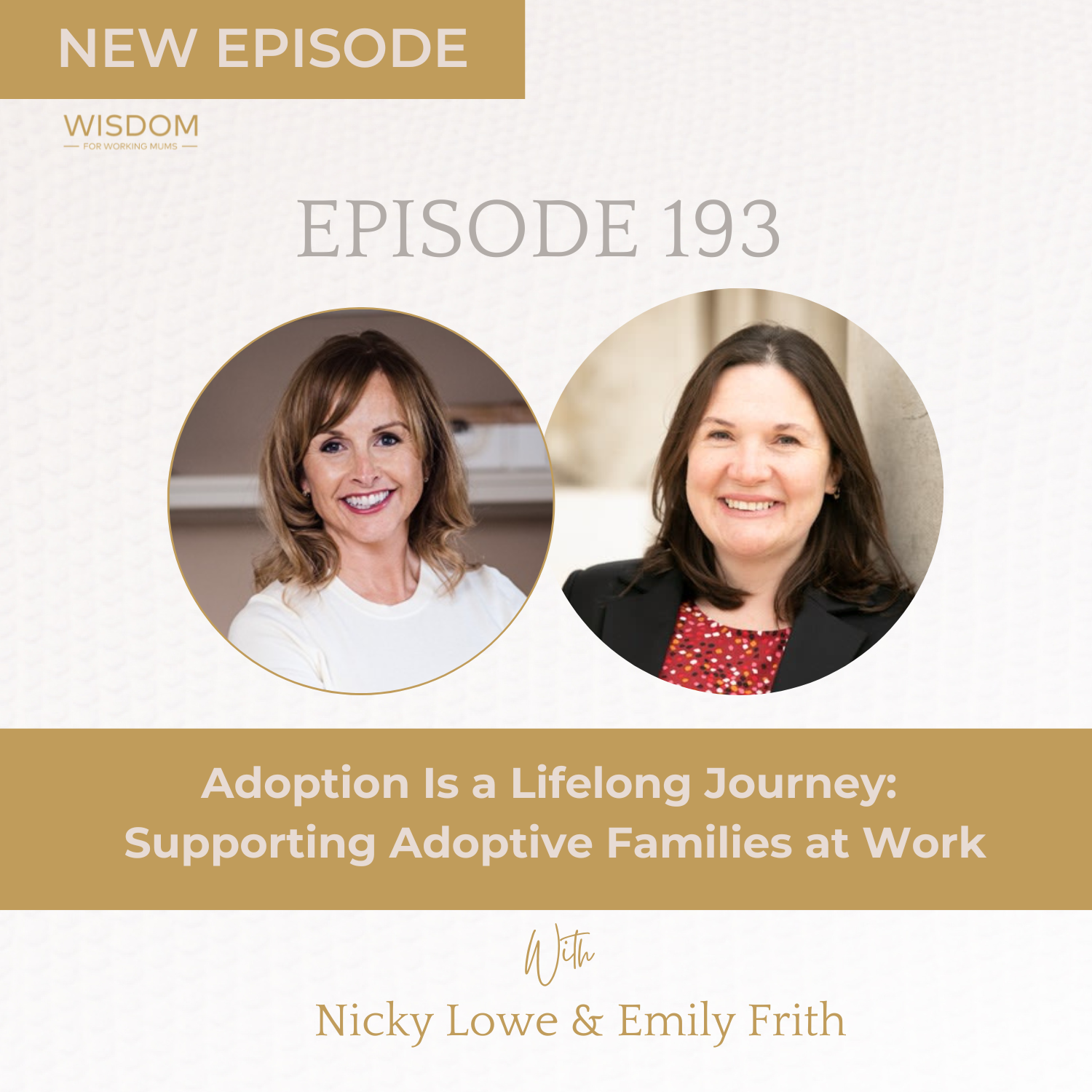 Adoption Is a Lifelong Journey: Supporting Adoptive Families at Work | Emily Frith, CEO of Adoption UK